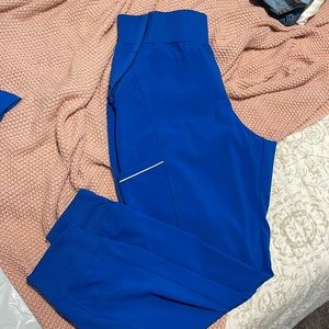 Infinity Royal Blue Jogger Scrub Pants